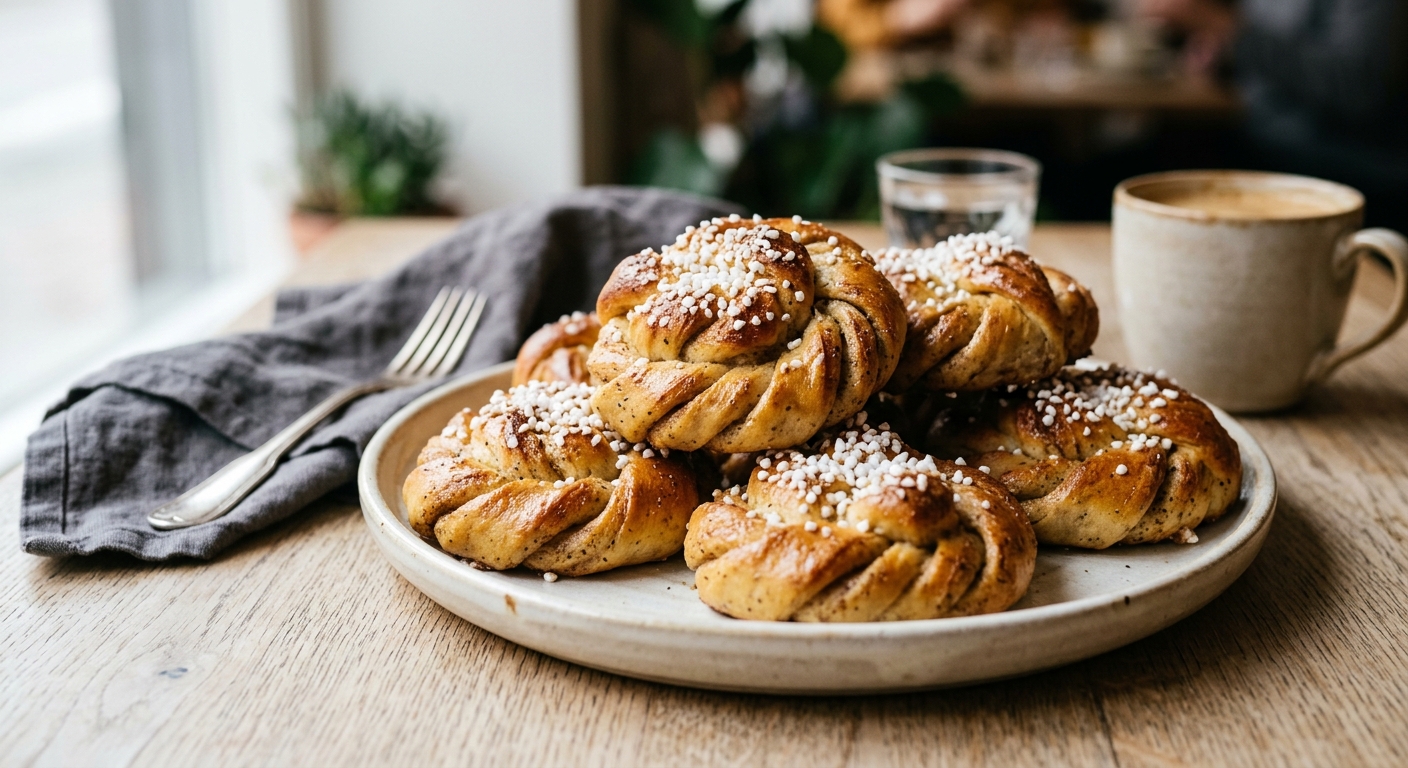 Swedish Cardamom Buns — Ronbo Fan recipe