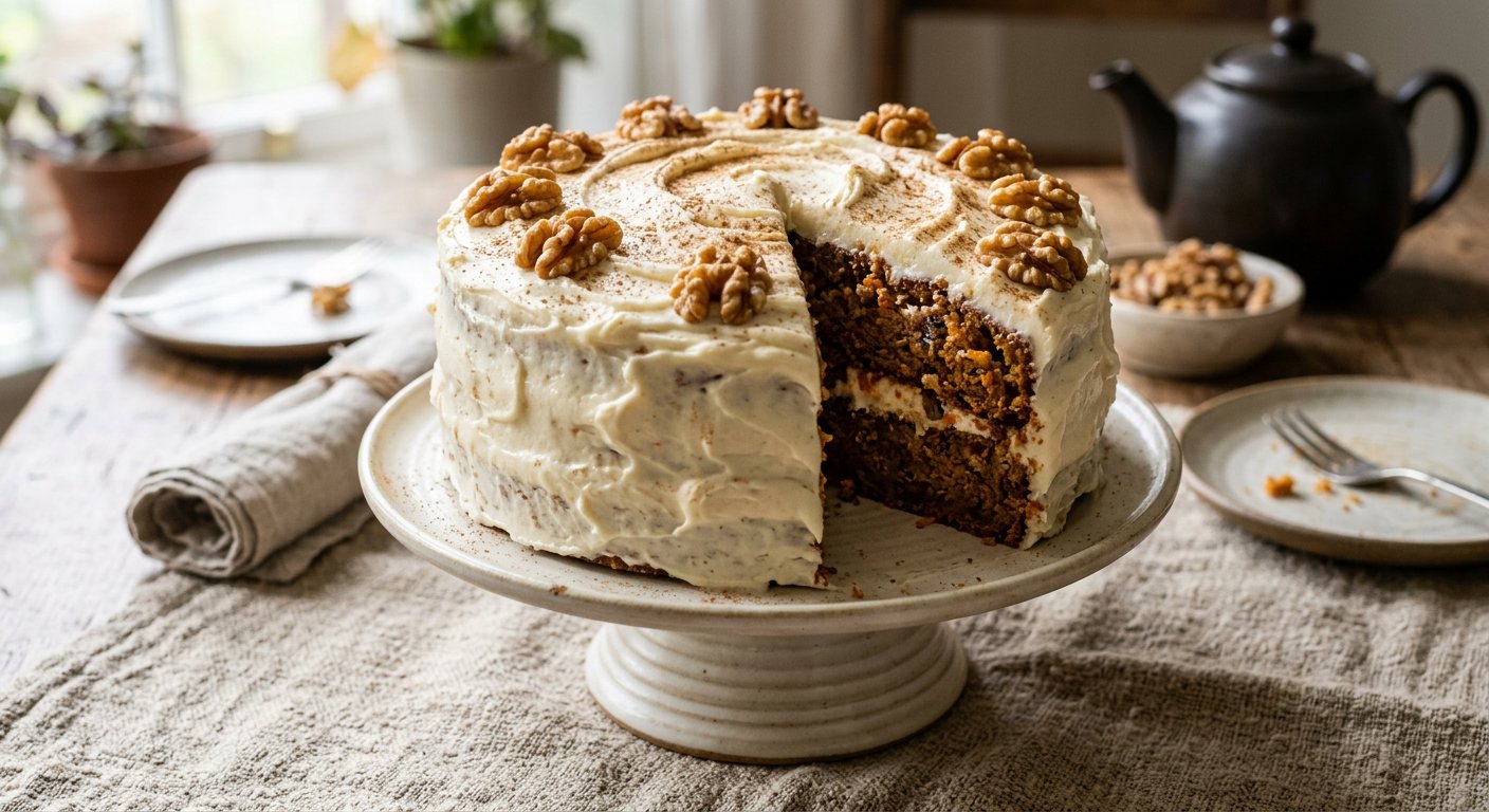 Carrot Cake with Cream Cheese Frosting