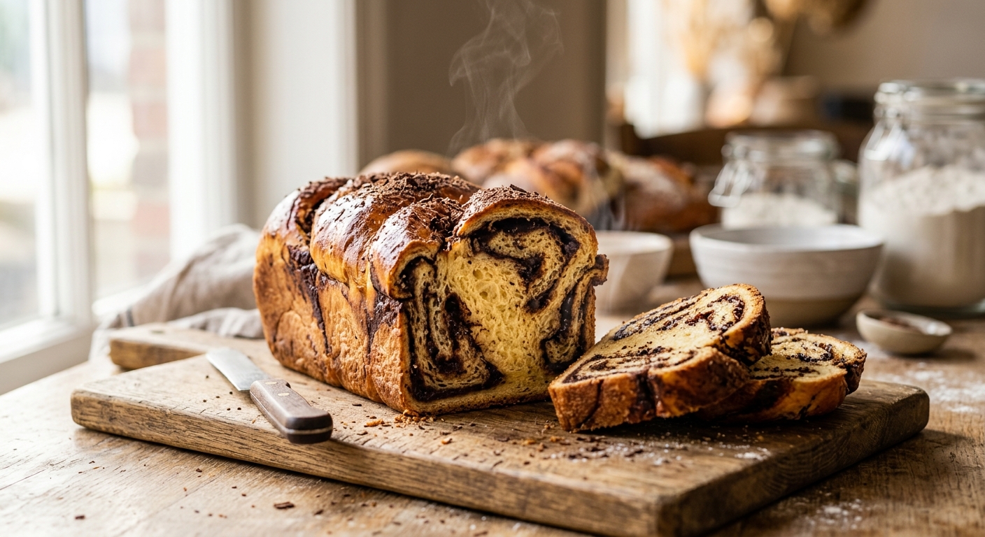 Chocolate Babka — Ronbo Fan recipe