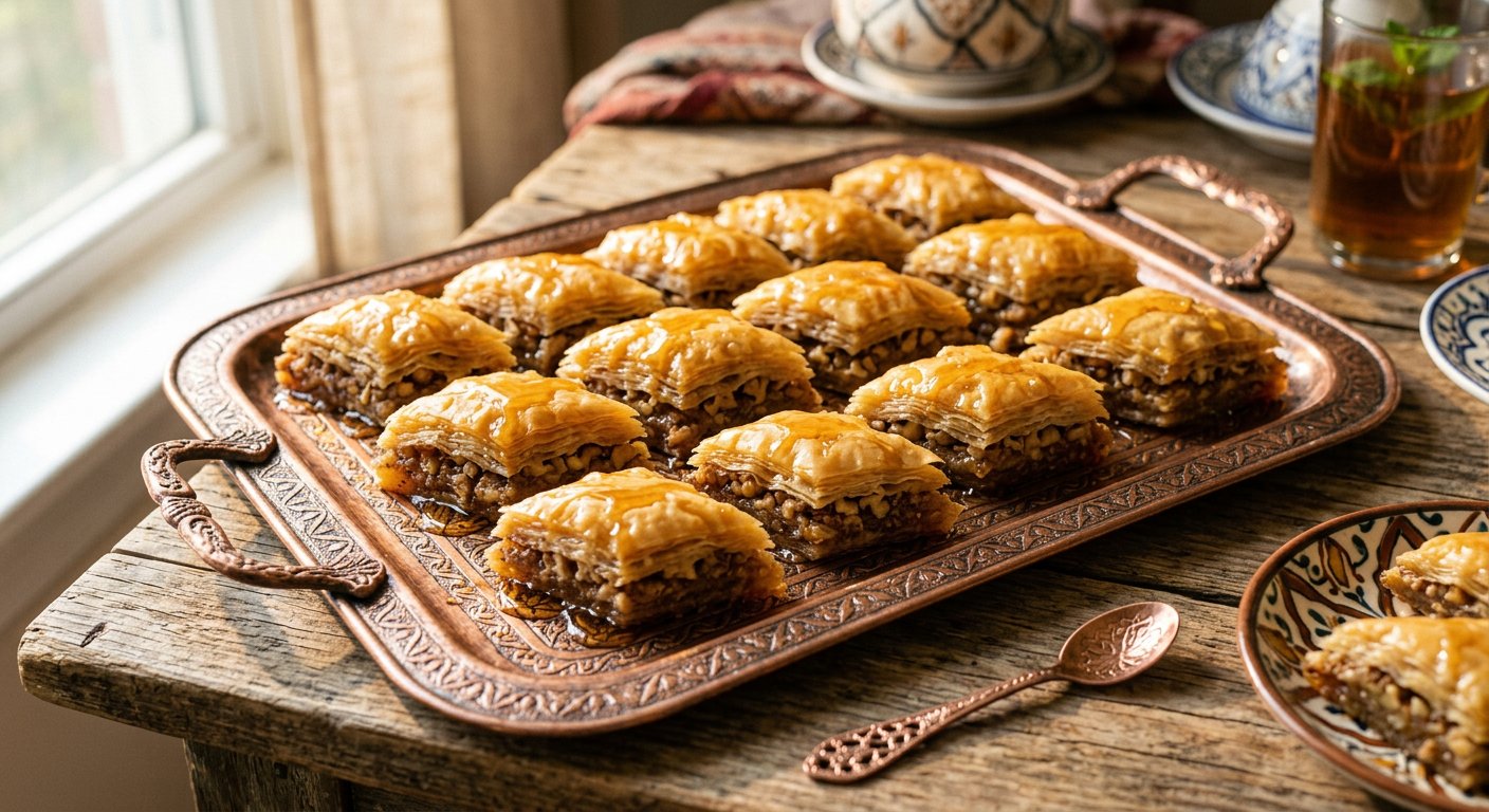 Honey Walnut Baklava
