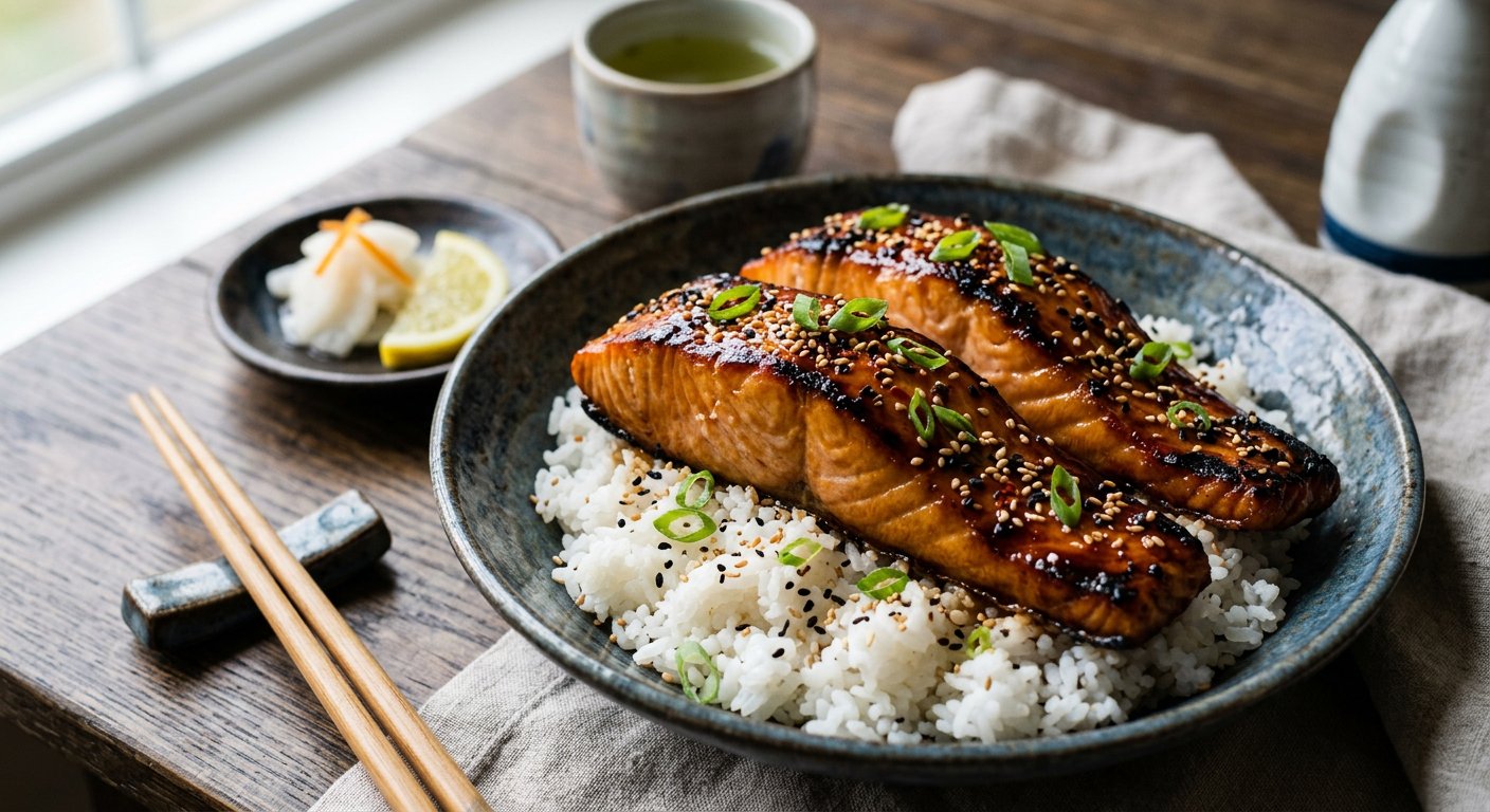 Miso-Glazed Salmon