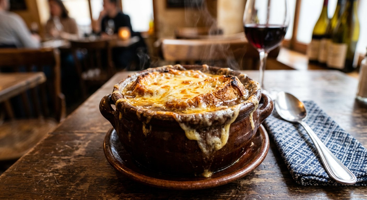 French Onion Soup au Gratin